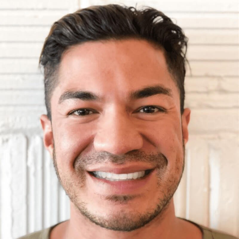 Man smiling