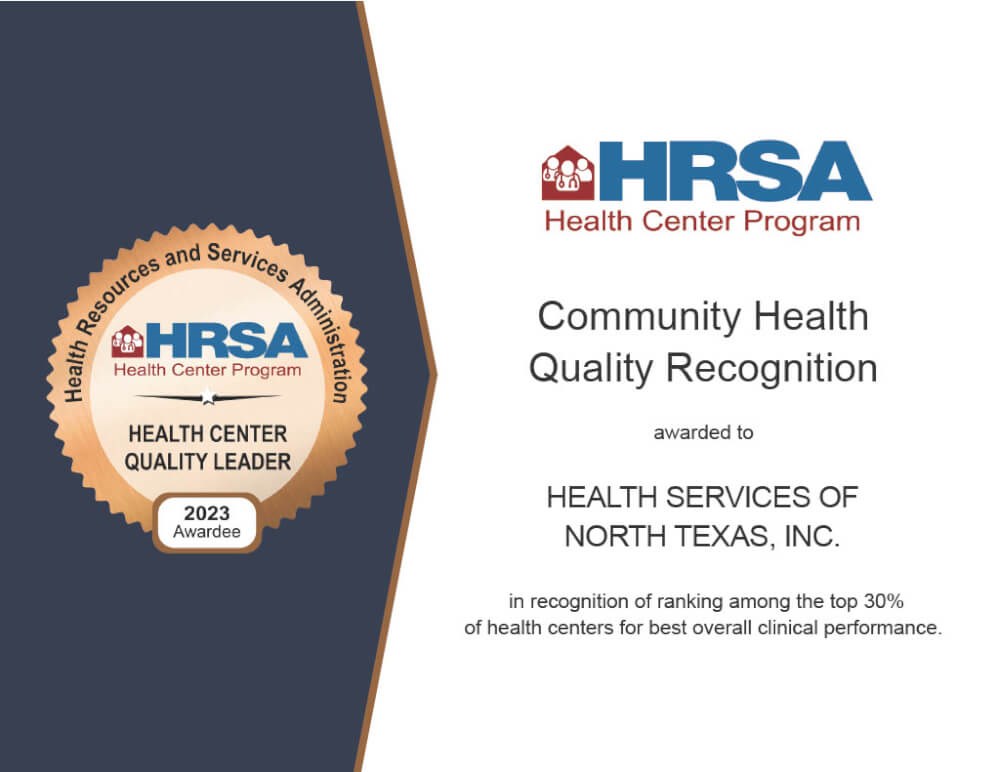 Community Health Quality Recog