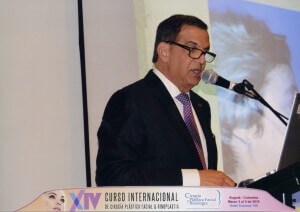 Russell Kridel, MD speaks at conference in Bogota, Colombia