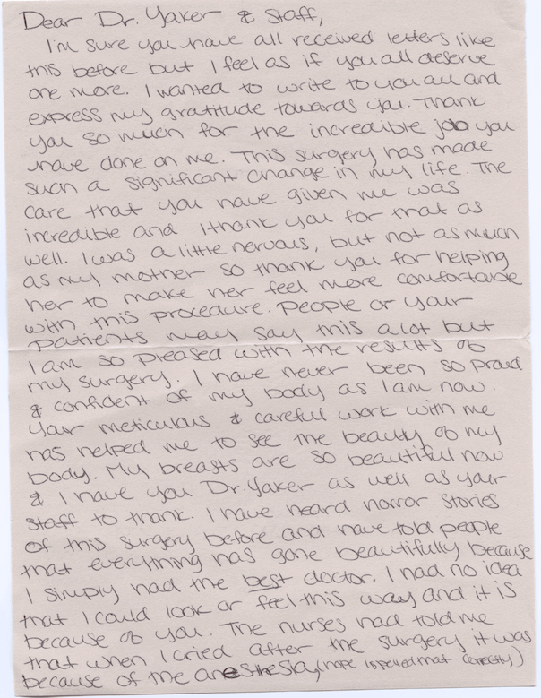 thank you letter device breast reviews thank you letter device breast reviews